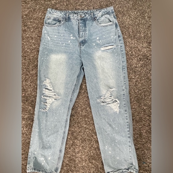 Denim - Light blue Ripped Jeans